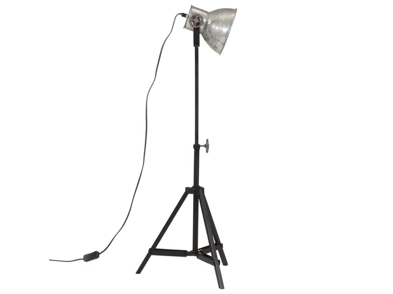  Lampe de bureau 25 w argent vintage 35x35x6595 cm e27  - Conforama D