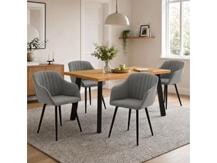 Ensemble table rectangulaire 4 chaise(s) <strong>GOEURVANT</strong> <strong></strong>
