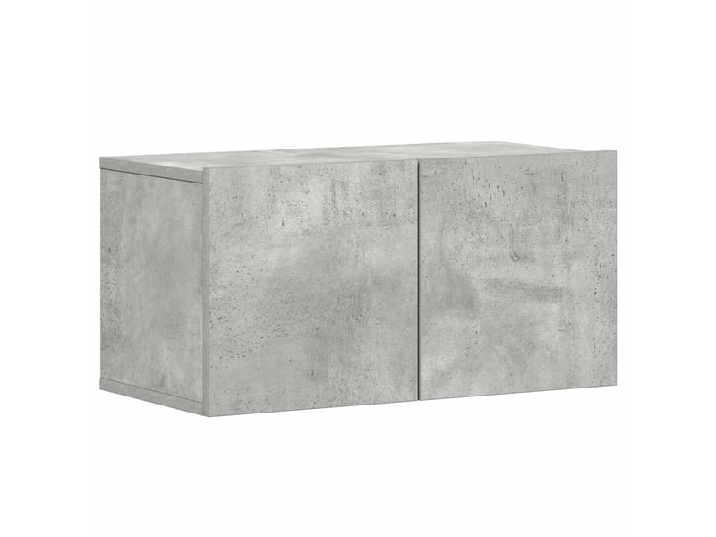  Ensemble de meubles tv 5 pcs gris béton bois d'ingénierie shl72892  - Conforama D