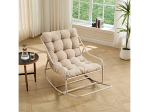 Fauteuil fixe <strong></strong> Tissu beige
