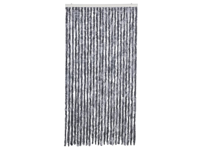  Rideau anti-mouches, moustiquaire argenté 100x200 cm chenille cf43486  - Conforama C