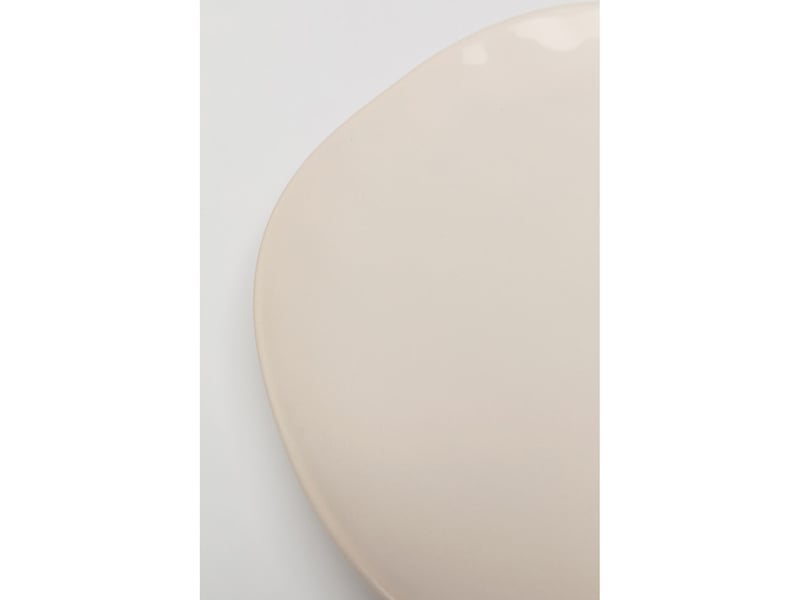assiettes organic 26cm crème set de 6 - Conforama B