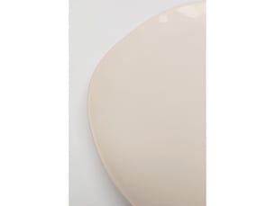 assiettes organic 26cm crème set de 6