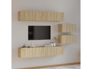 Meuble tv coloris marron 80 cm <strong></strong>  <strong></strong>