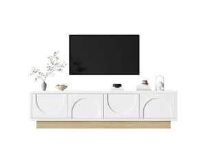 Meuble tv coloris bicolore 175 cm ULEVR  