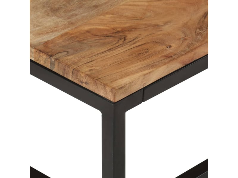  Tables basses gigognes 2 pcs | table de salon bois d'acacia massif  - Conforama D
