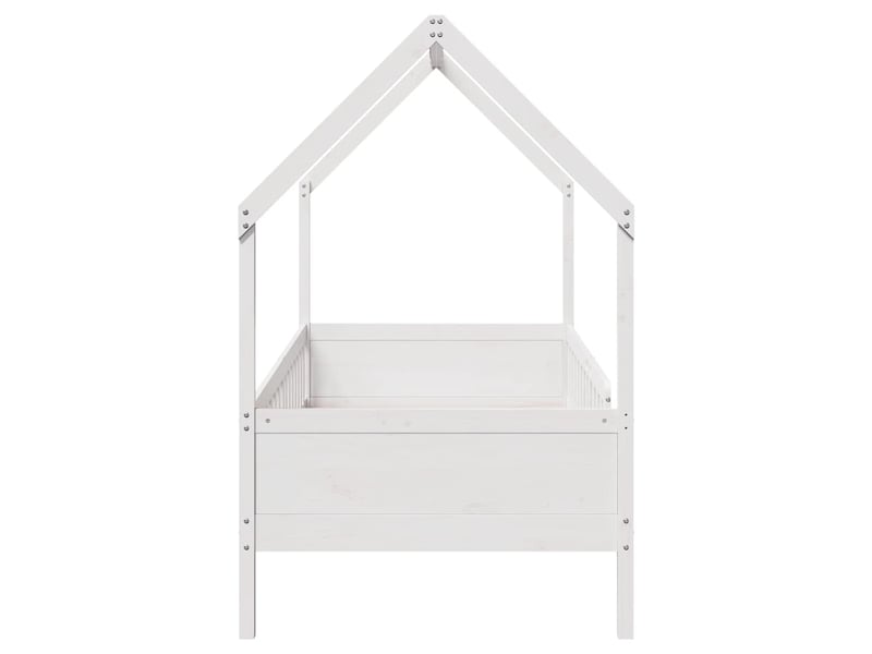Cadre de lit d'enfants - lit jeune forme de maison sans matelas pin - Conforama E
