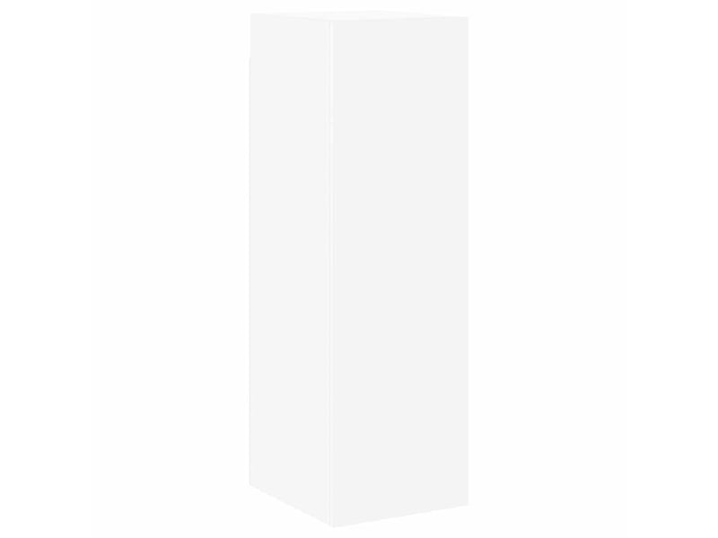  Ensemble de meuble tv - banc tv - meuble de rangement 6 pcs blanc bois d'ingénierie  - Conforama E