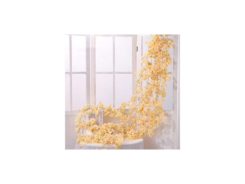  Pièce – champagne 180 cm 70 pouces fleur artificielle fleur de  - Conforama A
