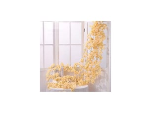Pièce – champagne 180 cm 70 pouces fleur artificielle fleur de