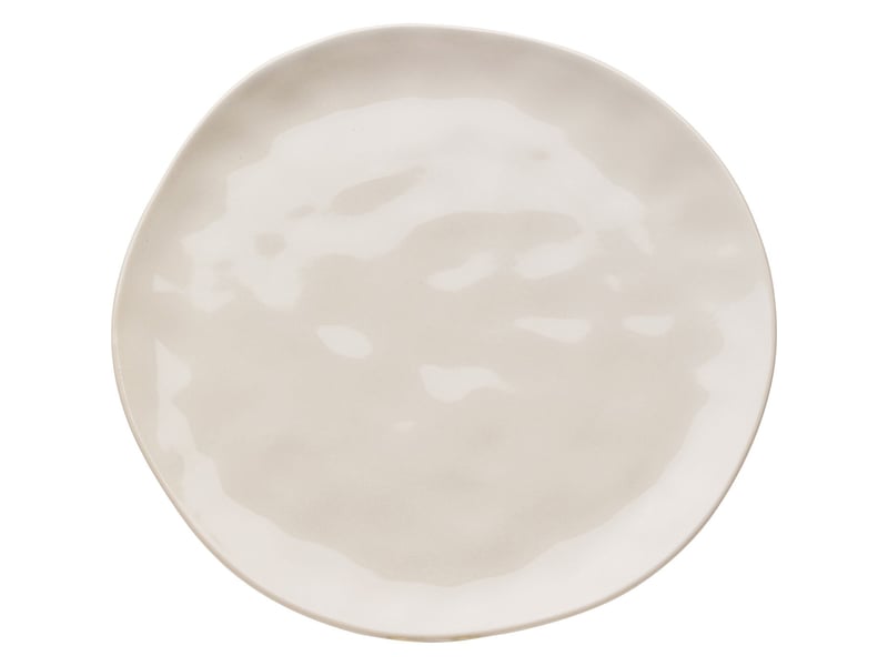 assiettes organic 26cm crème set de 6 - Conforama C
