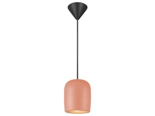 Suspension simplicité nordique, notti 10 en métal terracotta, ip20, nordlux