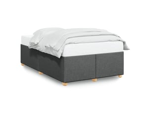 Lit 2 places 120x190cm    coloris gris
