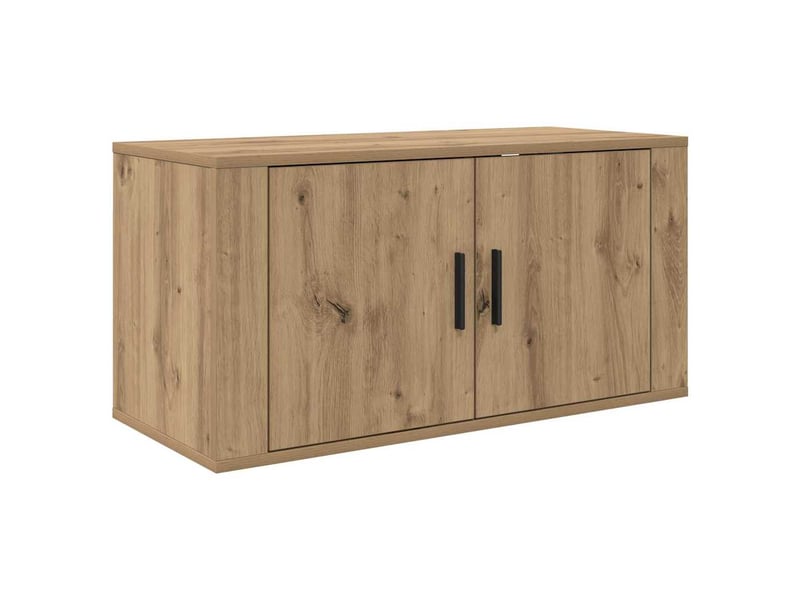  Ensemble de meuble tv - banc tv - meuble de rangement mural 3 pcs chêne artisanal  - Conforama E