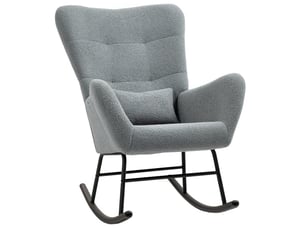 Fauteuil fixe  <strong></strong> Velours gris