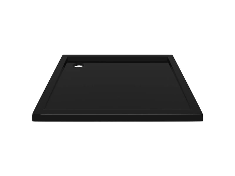  Receveur de douche base de douche bac de douche salle de bain toilette salle d’eau cabine de douche maison intérieur carré abs noir 90x90 cm 02_0001957  - Conforama C
