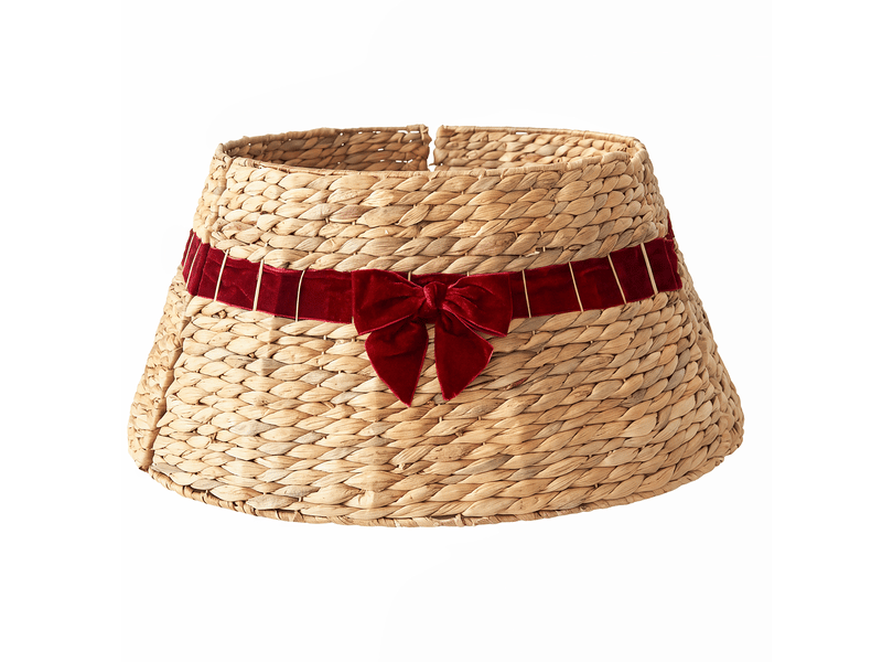  Jupe de sapin de noël billnas  60 cm rouge  - Conforama A