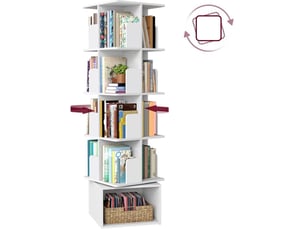 Bibliotheque coloris  blanc  <strong>HELLOSHOP 26</strong> <strong></strong> - 40 cm x 155.8 cm