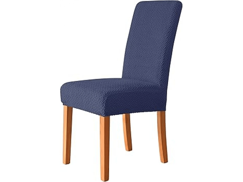  Housses de chaises bleu marine, housses de chaises de salle à manger douces et extensibles, très faciles à nettoyer, motif floral, adaptées à la déco XLH-ZLS-009250ZLS - Conforama A