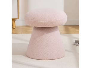 Pouf / repose pied <strong>MODFU</strong> <strong></strong> rose
