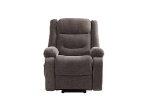 Fauteuil relax manuel Tissu gris
