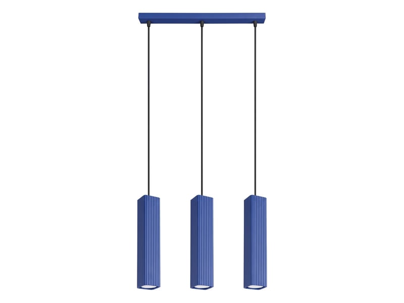  Suspension rayo 3l outremer aluminium moderne 98x45x6cm SL.3212 - Conforama A