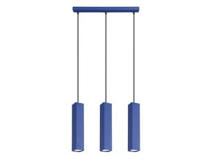 Suspension rayo 3l outremer aluminium moderne 98x45x6cm