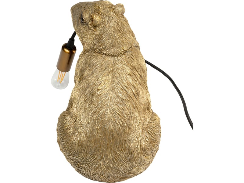  lampe capybara doré  - Conforama E