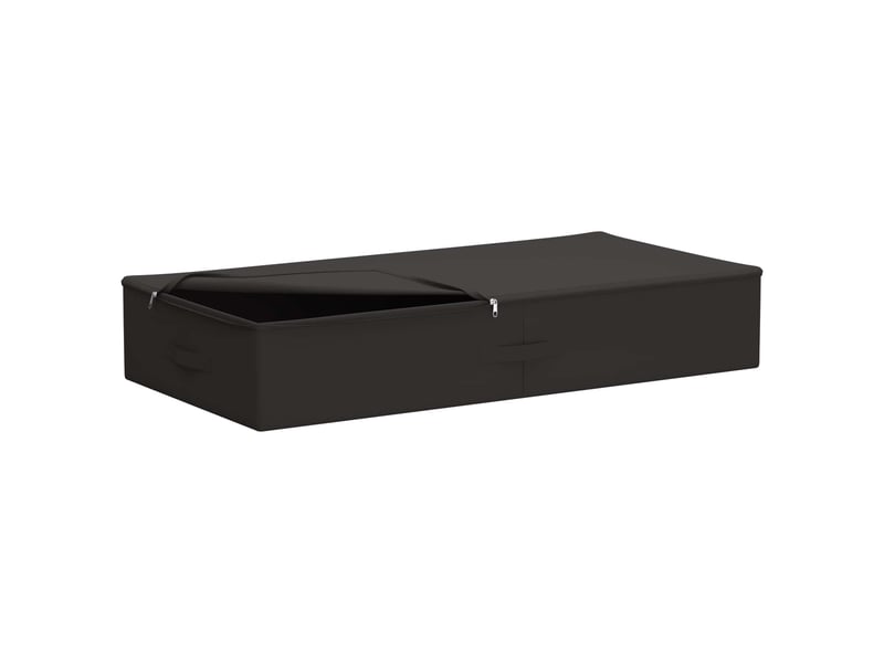  Boîte de rangement 2 pcs tissu intissé 90x48x15 cm 64,8 l shl24423  - Conforama C