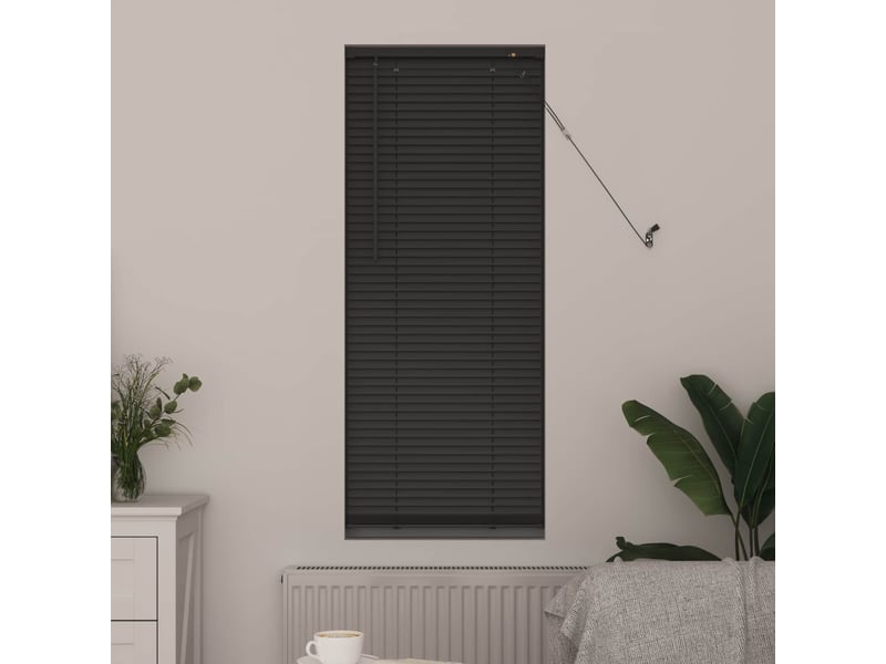  Store vénitien, store de fenêtre gris argenté 150 x 60 cm 25 mm pvc cf47846  - Conforama C