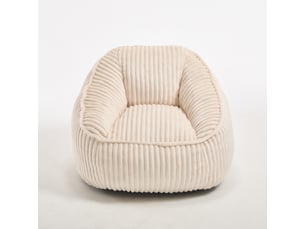 Fauteuil fixe DUBOISDESIGN  Tissu / Microfibre beige vendu A l'unité