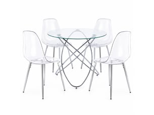 Ensemble table rond(e)    <strong>COVREO </strong> <strong></strong> 