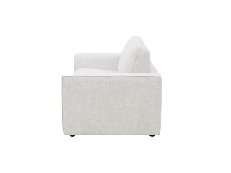 Canape droit convertible beige 3 places  - Conforama E