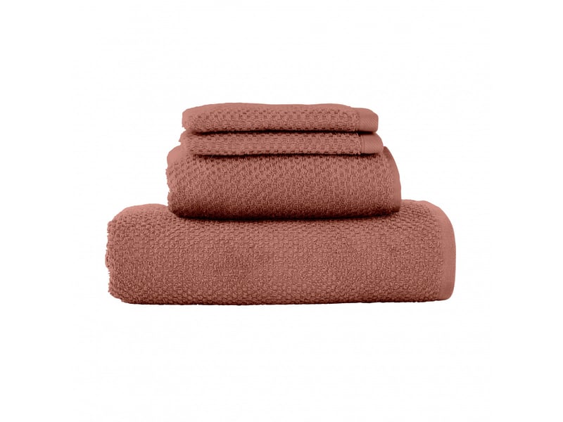  Lot 2 serviettes de bain et 2 gants de toilette  - Conforama A