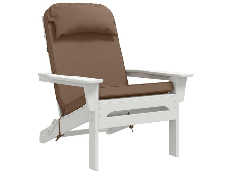 Coussin de transat ensoleillé, coussin pour bain de soleil 100 % polyester taupe cf56003 - Conforama C