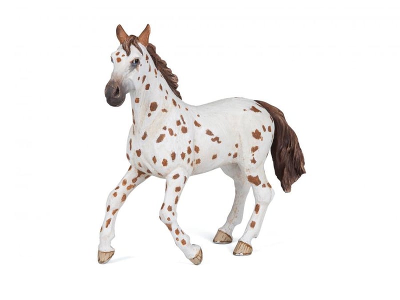  Jument appaloosa brune papo figurine 51509 - Conforama A