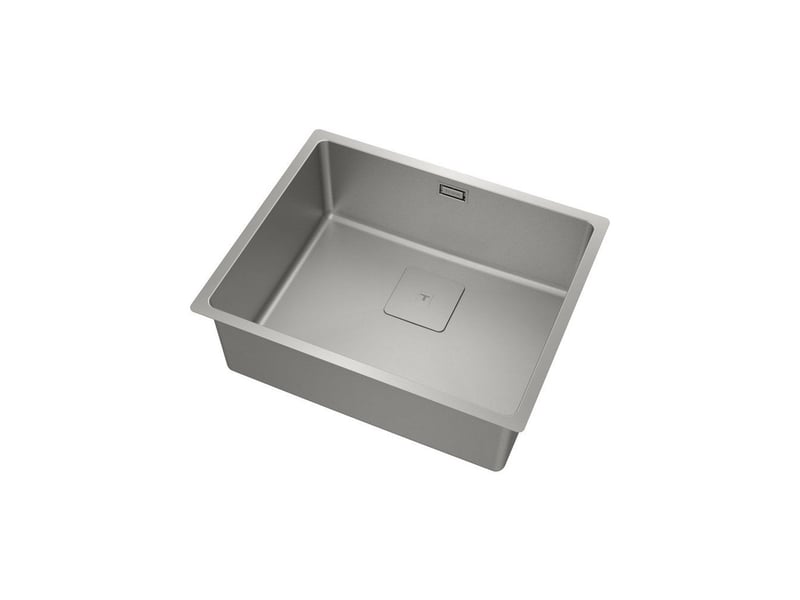  Evier cuisine 1 cuve inox 1810 brosse mate 540x500 installation 3 options silentsmart TEK8434778025255 - Conforama B
