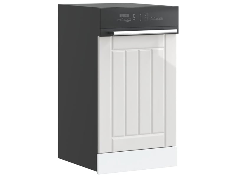  Panneau de lave-vaisselle blanc brillant bois ingénierie shl5319  - Conforama B