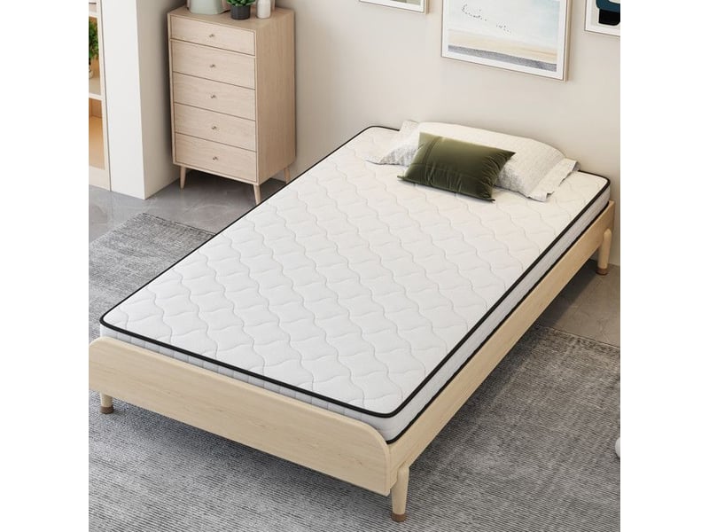  Matelas à ressorts - 90x190 cm - épaisseur 10 cm - fermeté h3 - modules ergonomiques - soulagement lombaire 90x190x10cm - Conforama C