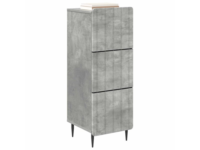  Armoire de rangement bureau, armoire à tiroirs 33 x 34.5 x 92 cm bois d'ingénierie shl6000  - Conforama C