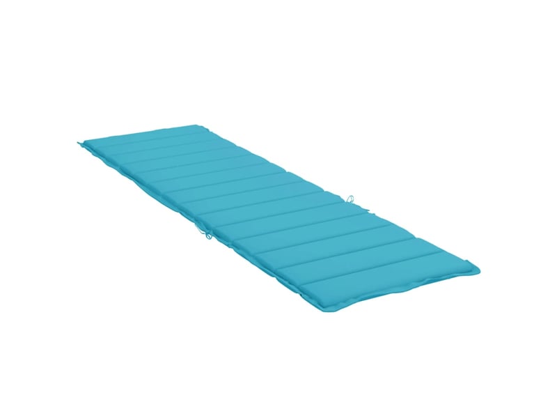  Coussin de transat, coussin pour bain de soleil tissu oxford (100% polyester) turquoise cf56242  - Conforama D