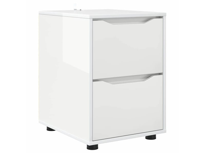  Armoire de rangement, commode de rangement 40 x 48 x 57 cm bois d'ingénierie shl11  - Conforama A
