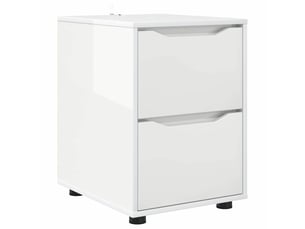 Commode 1 tiroir(s) <strong></strong> <strong></strong> coloris blanc largeur 40 cm