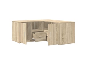 Armoire coloris beige largeur 160 cm