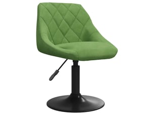 Tabouret de bar, chaise de bar vert clair velours shl73202