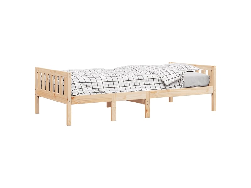 Lit pour enfants - lit jeune sans matelas 80x200 cm bois de pin massif - Conforama D