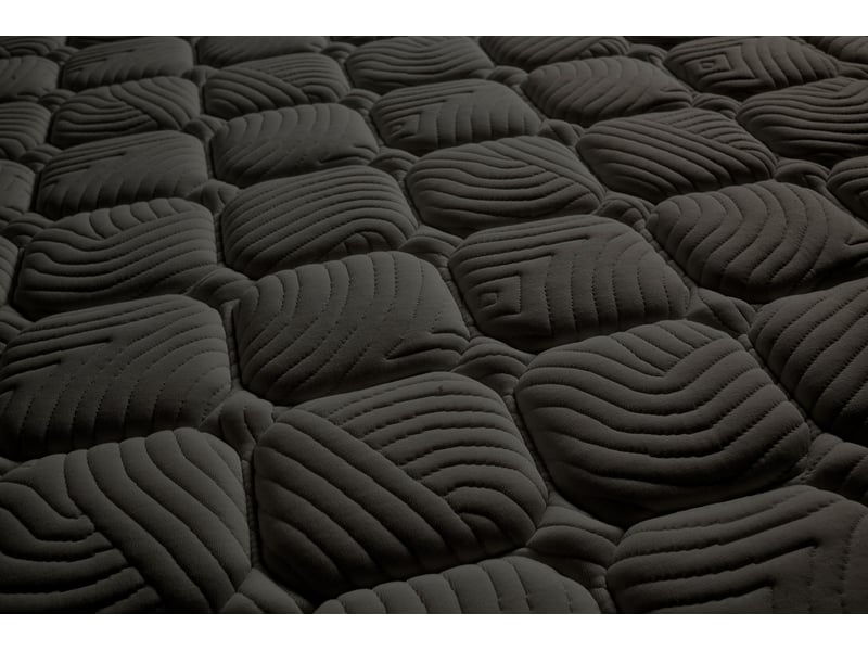  Matelas viscosoft air black - 200x200 cm - fermeté medium- moonia  - Conforama D