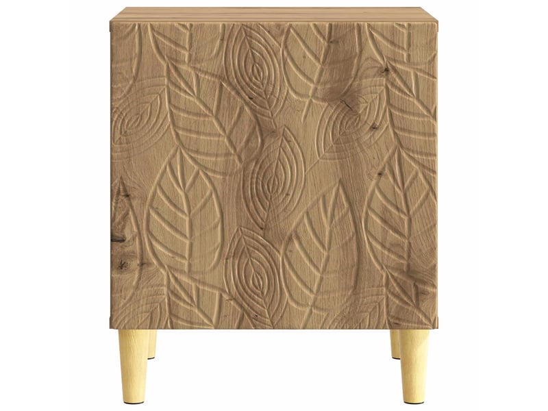  Table de chevet - cabinet de chevet - table de nuit 2 pièces chêne artisanal 43 x 34,5 x 50 cm  - Conforama E