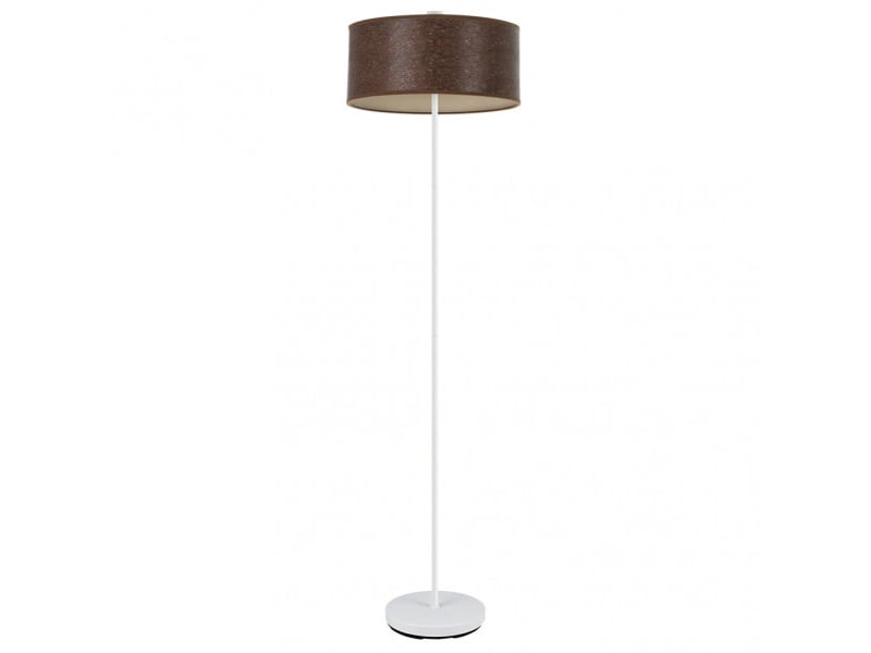  Lampadaire fabrilamp jerte e27 coloris blancbois noir 165 x 40 x 40 cm 176841009 - Conforama A