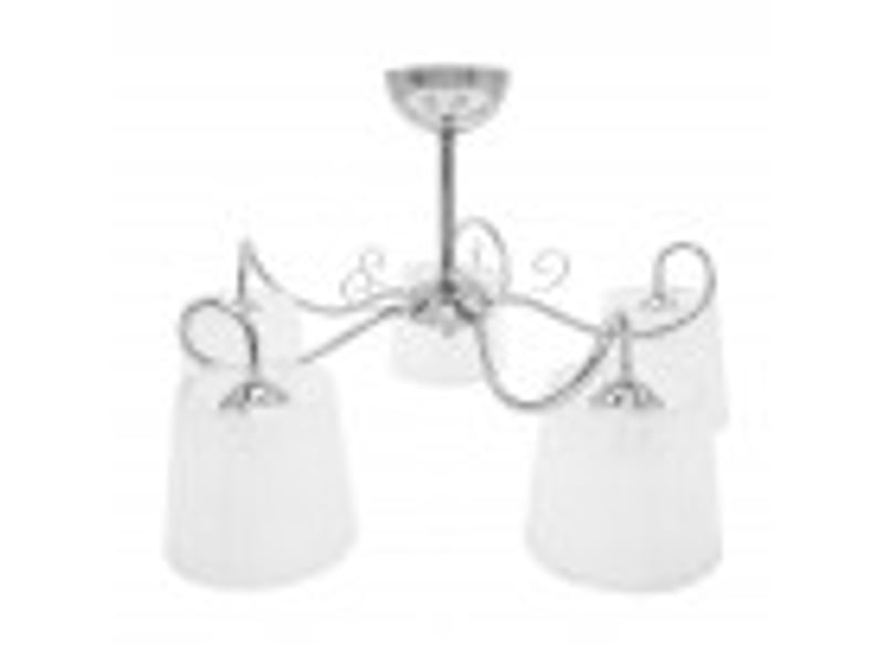  Fabrilamp cuzco, lampe classique, 5xe14, chromé, 37 x 65 x 65 cm 155555020 - Conforama B
